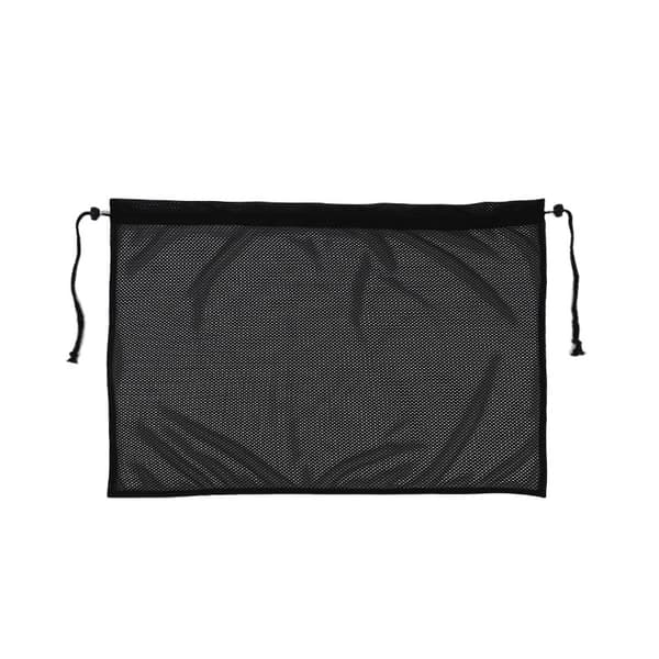 INF 1518 Solskjerm Mesh Gardin 4-delt sett - Svart