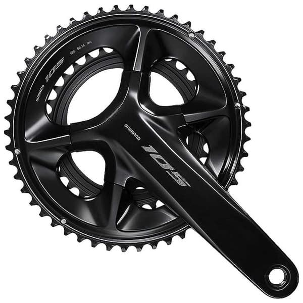 Shimano Kranksæt 105 R7100 Søvfarvet 172.5 mm / 52-36t