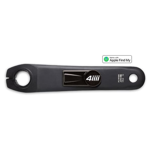4iiii Vasen Kampi Virtamittarilla Precision 3+ 105 Fc-r7000 Hopeinen 172.5 mm