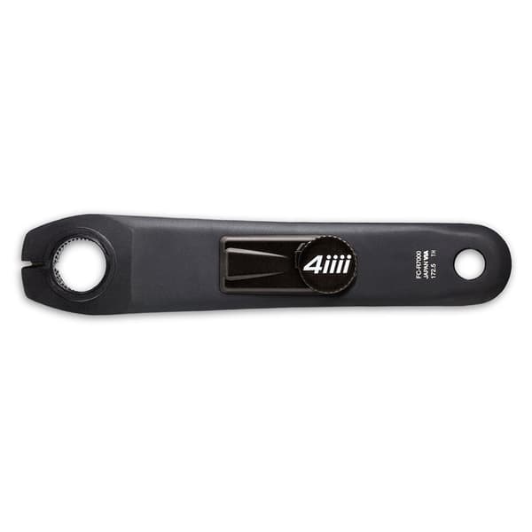 4iiii Vasen Kampi Virtamittarilla Precision 3+ 105 Fc-r7000 Hopeinen 172.5 mm