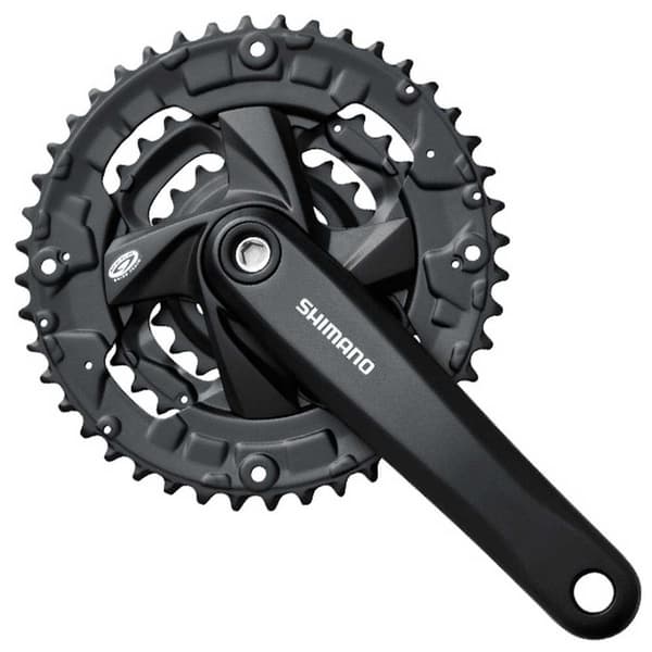 Shimano Ketjusuojan Kanssa Acera M371 104 Bcd Kampisarja Musta 170 mm / 42/32/22t