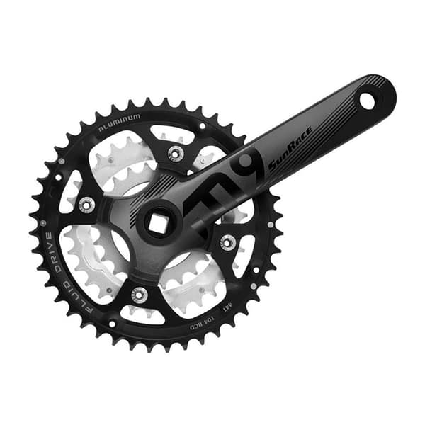 Sunrace Vevparti Fcm914 Cua 9s Silver 175 mm / 44/32/22t
