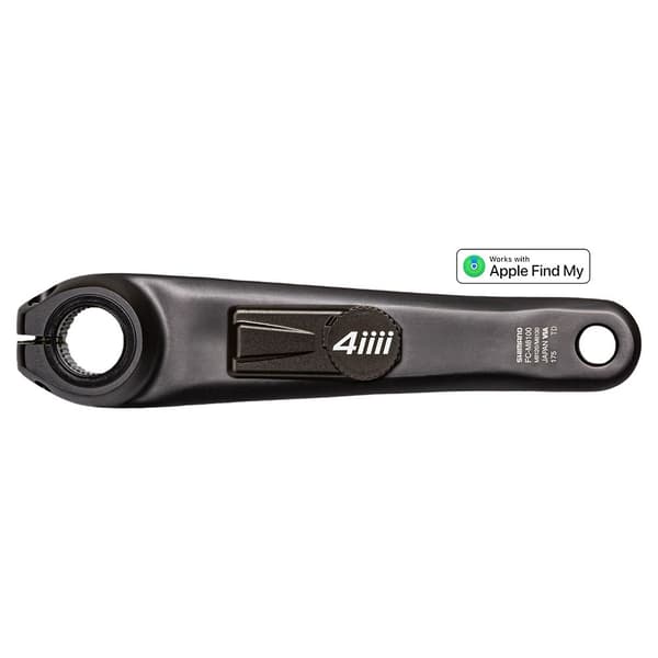 4iiii Vänster Vev Med Effektmätare Precision 3+ Xt M8100 Silver 170 mm