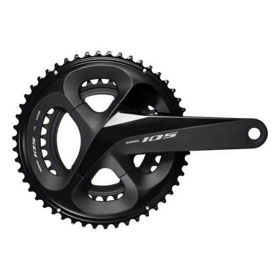 Shimano Vevparti 105 R7000 Hollowtech Ii 110 Bcd Svart 175 mm / 50/34t