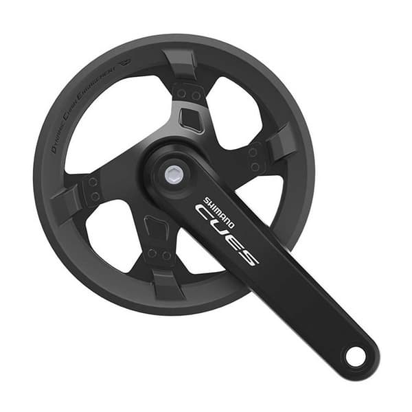 Shimano Vevparti Med Kedjeskydd Cues Fc-u4000 Svart 175 mm / 40t