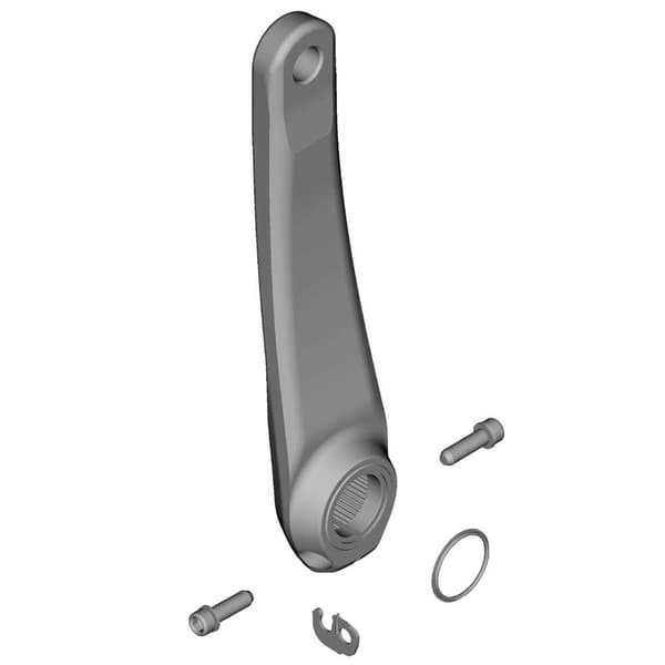 Shimano Venstre Håndsving Deore Xt M8100 Sort 170 mm
