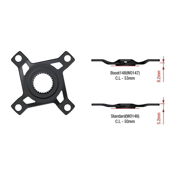 Fsa Spindel Bosch Gen4 W0146 Svart 104 mm