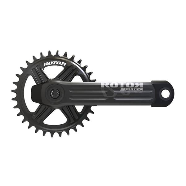 Rotor Direktmonterad Effektmätare Inpower Mtb Svart 175 mm