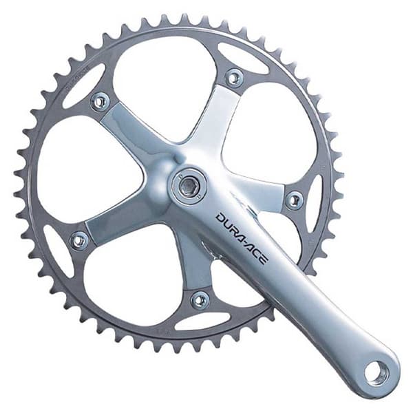 Shimano Håndsving Dura Ace Track 7710 Søvfarvet 165 mm