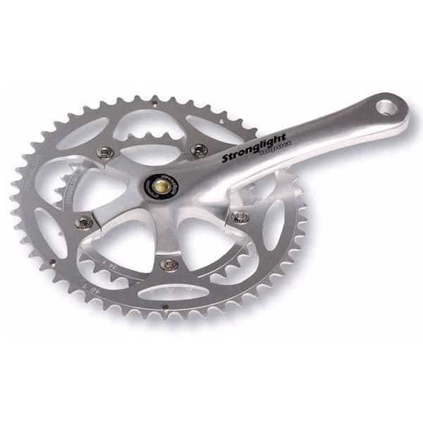 Stronglight Kranksæt Impact Søvfarvet 172.5 mm / 50/34t