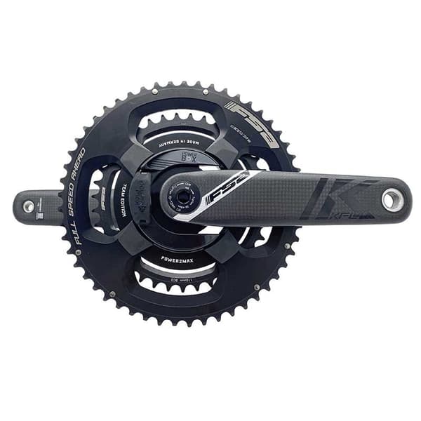 Fsa K-force Team Powerbox Direct Mount Vevparti Med Effektmätare Silver 170 mm / 52/36t