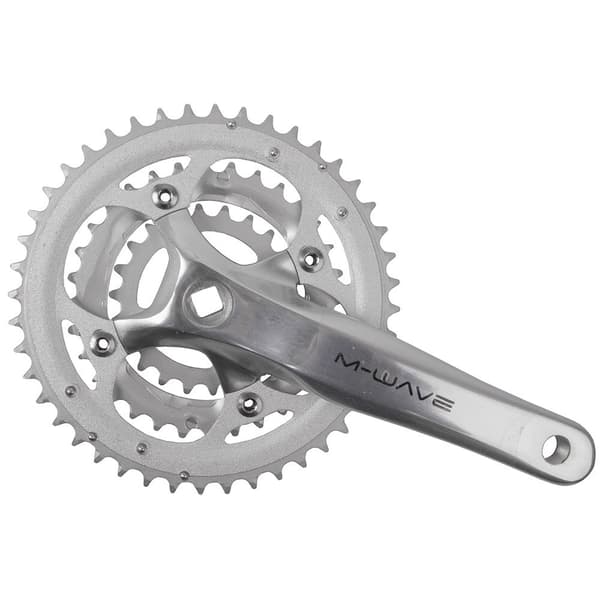 M-wave Højre Kranksæt Hastighed 8/9 Søvfarvet 170 mm / 22/32/44t