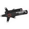 Miniatyrbillede 2 af 2: Rotor 2inpower Direct Mount Track Krank Med Wattmåler Sort 170 mm