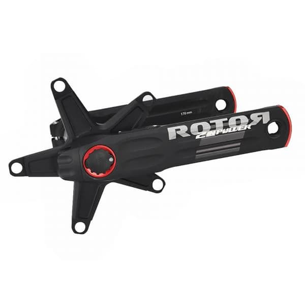 Rotor 2inpower Direct Mount Track Krank Med Wattmåler Sort 170 mm