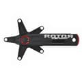 Miniatyrbillede 1 af 2: Rotor 2inpower Direct Mount Track Krank Med Wattmåler Sort 170 mm