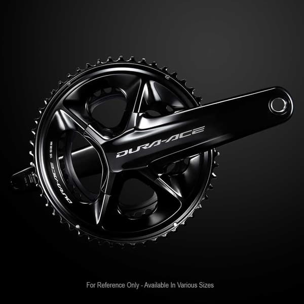 Shimano Dura Ace R9200 12s Hollowtech Ii Kranksæt Sort 165 mm / 52/36t