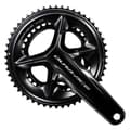 Miniatyrbillede 1 af 4: Shimano Dura Ace R9200 12s Hollowtech Ii Kranksæt Sort 165 mm / 52/36t