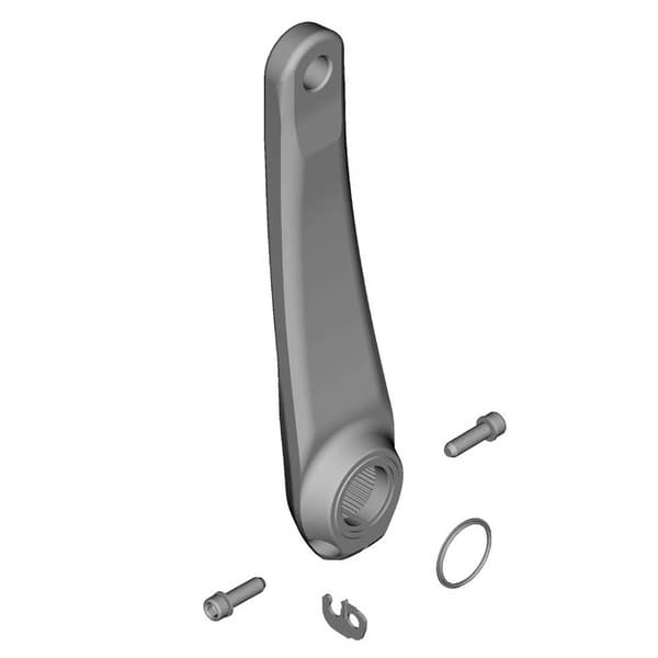 Shimano Fc-m8100 Deore Xt Vänster Vev Silver 175 mm