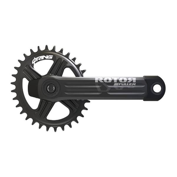 Rotor Inpower Mtb Direct Vevar Med Effektmätare Svart 170 mm