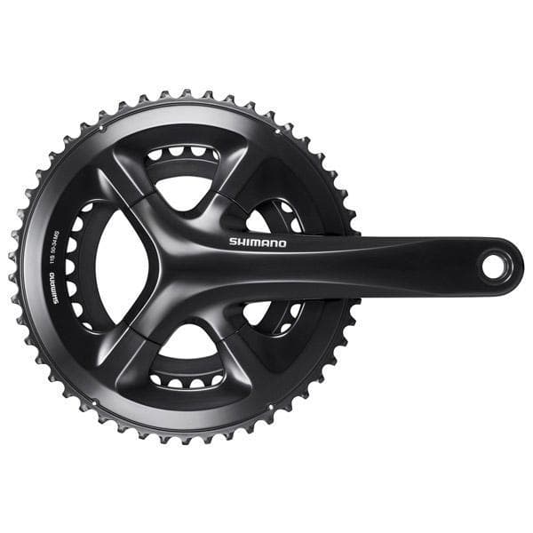 Shimano Rs510 Kranksæt Sort 172.5 mm / 50/34t