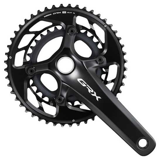 Shimano Grx Fc-rx820 Kranksæt Søvfarvet 175 mm / 40t