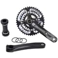 Miniatyrbillede 1 af 3: Prowheel Mpl 3x10s Kranksæt Sort 170 mm / 42/32/24t