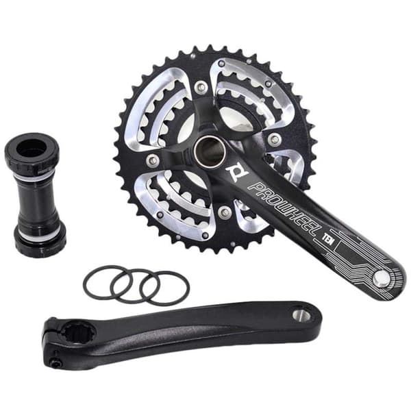 Prowheel Mpl 3x10s Kranksæt Sort 170 mm / 42/32/24t