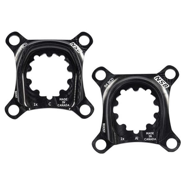 North Shore Billet Sram Boost X9 94 Bcd Spindel Silver 104 mm
