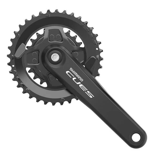 Shimano Cues U4000-2 Kranksæt Søvfarvet 175 mm / 36-22t