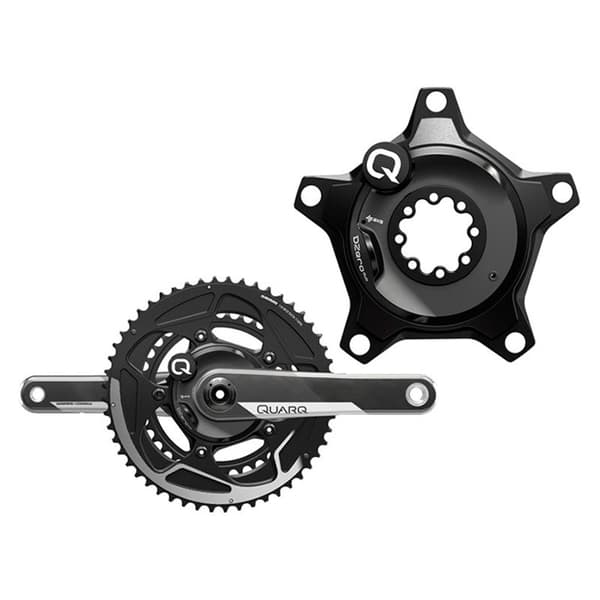 Quarq Dzero 110 Dub Carbon Vevparti Med Effektmätare Svart 172.5 mm / 52/36t