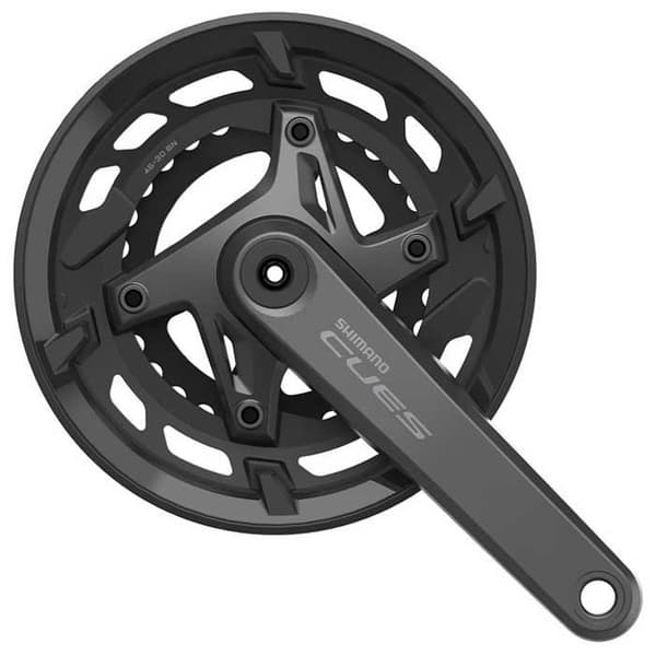 Shimano Cues U6000-2 Kranksæt Søvfarvet 170 mm / 46-30t