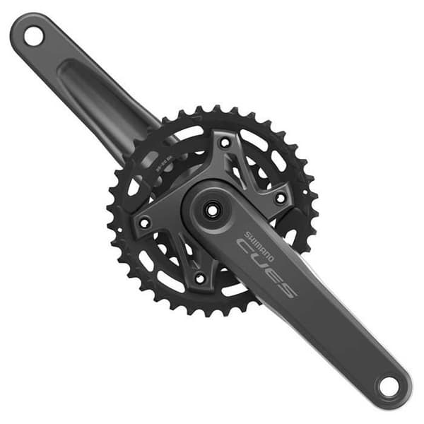 Shimano Cues U6000-2 Kranksæt Søvfarvet 170 mm / 46-30t