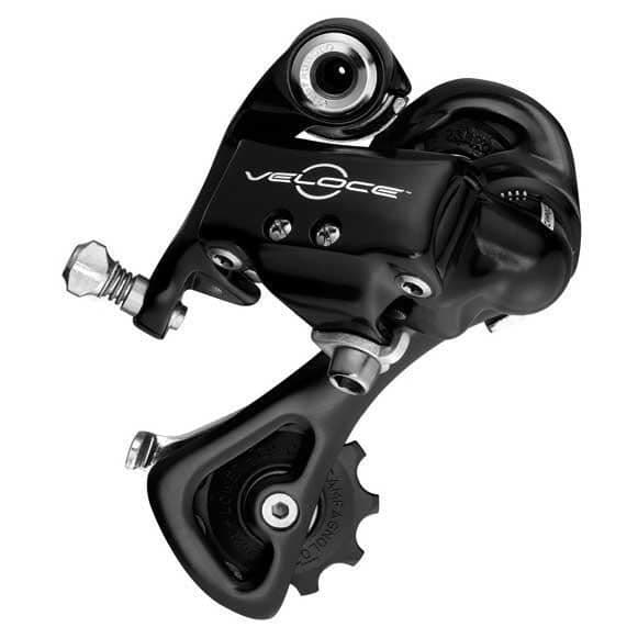 Veloce Black 2X10S bakväxel - Campagnolo - Medium Cage - Lätt och effektiv