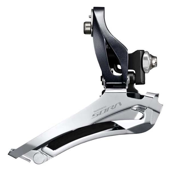 Shimano Forreste Gearskifter Sora Fd-3000 Sort,Søvfarvet 2 x 9s