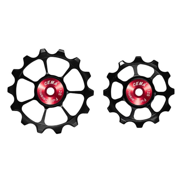 Cema Remskiva Hjul 12s Dura-ace Full Ceramic Röd 12/14t