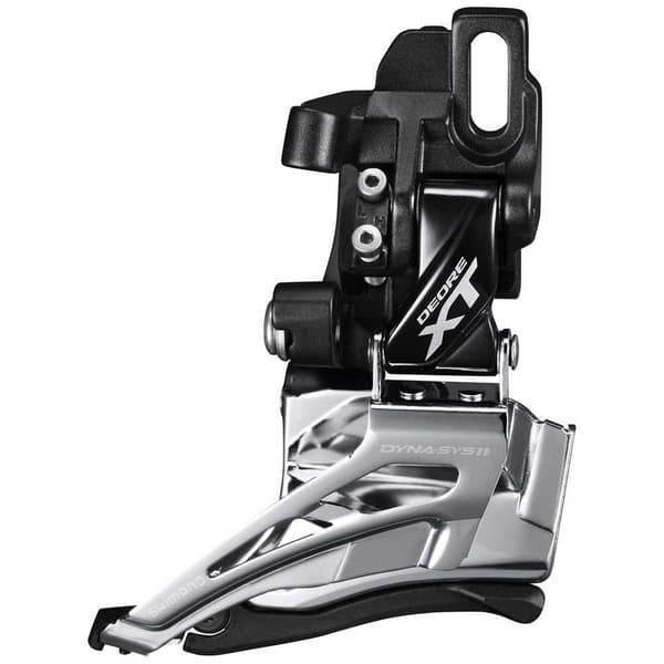 Shimano Framväxel Xt Fd-m8025 11x2s Dual Svart,Silver 2 x 11s