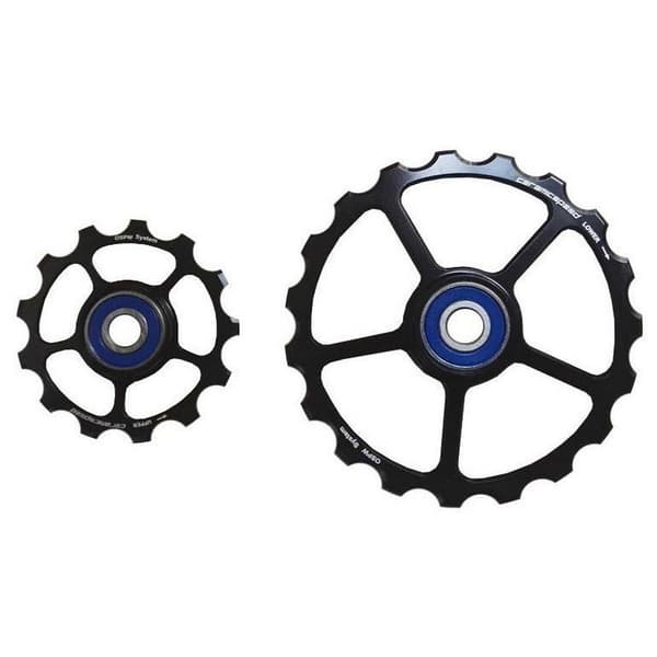 Ceramicspeed Jockeyhjul Ospw System Spare Pulleys Shimano 9100 11s Svart 13/19t