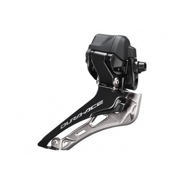 Shimano Brasser Dura Ace 9250 DI2 dubbel framväxel - silver/svart - 12-växlad - Herr