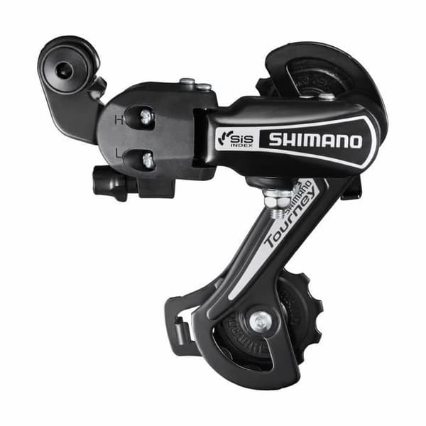 Shimano Tourney RD-TY21-B-GS bakväxel - svart - 6-växlad - Herr - Vuxen