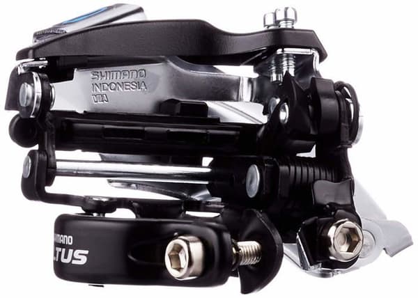 Växel - Shimano växel reservdelar - FDM310X6 - Altus FD-M310 främre växel Svart 31,8/34,9 mm 7/8S