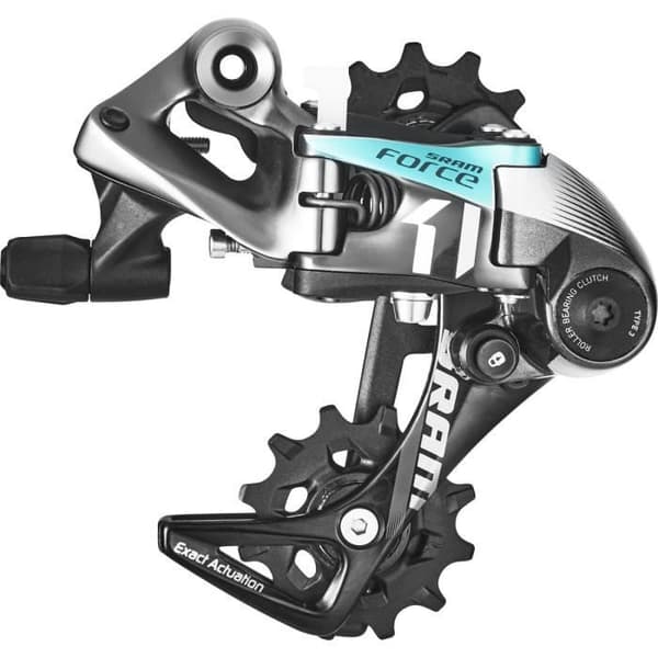 SRAM Force1 Typ 3.0 bakväxel - 11 hastigheter - Ramfäste - Aluminium - Svart