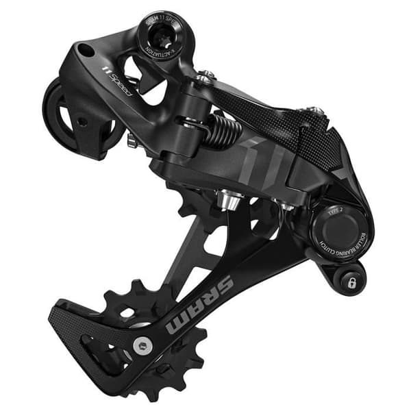 Bakväxeln MTB - SRAM - X01 Typ 2.1 - 10 växlar - Lång korg - Svart