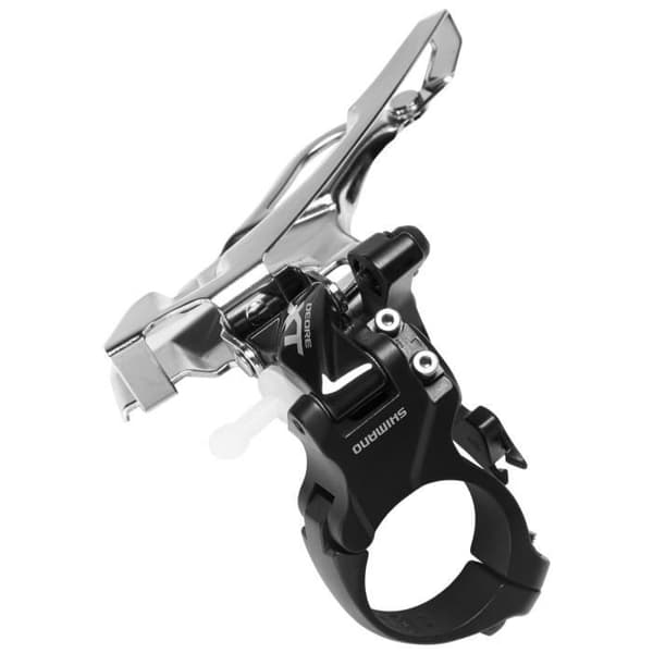 Deore XT Trekking framväxel - SHIMANO - FD-T8000 - Down Swing - Dual Pull - Dam Svart