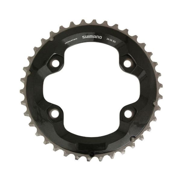 Platta VTT - Shimano - XT M8000 - 11 växlar - 38T - Svart