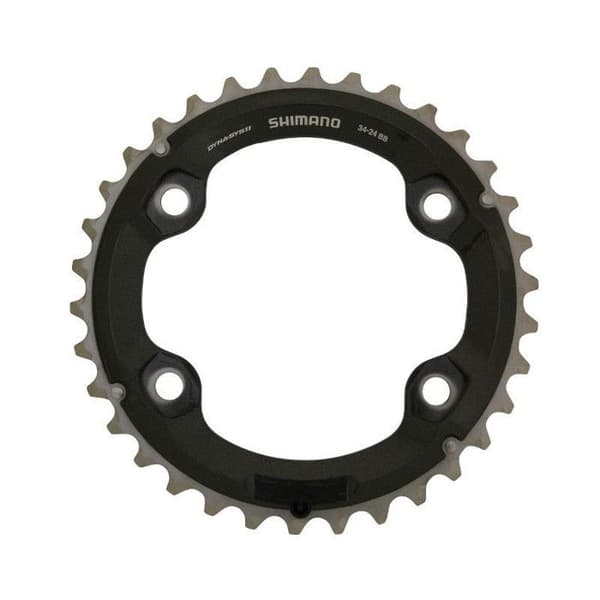 Platta VTT - Shimano - XT M8000 - 11 växlar - 38T - Svart