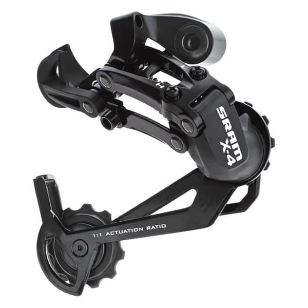 SRAM X4 Bakväxel - Svart - Lång bur - 8S