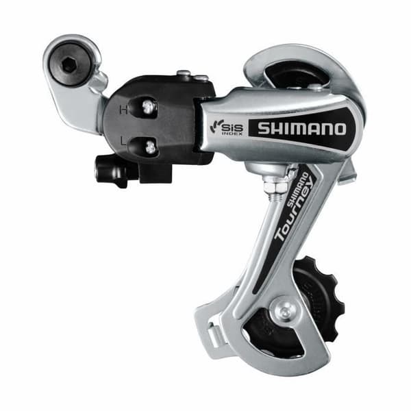 Shimano Tourney RD-TY21-B-SS 6-växlad bakväxel - silver/svart - 7-växlad