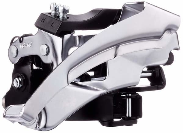 Växel - Shimano växel reservdelar - FDM310X6 - Altus FD-M310 främre växel Svart 31,8/34,9 mm 7/8S
