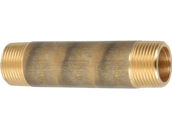 Viega nippelinjat 1" x 50 mm rødgods