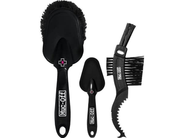 Muc-Off 3x borste set -puhdistusharja setti
